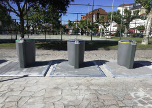 contendores basura calle