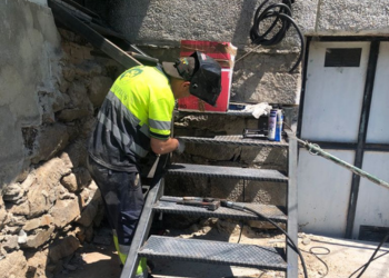 instalación estructuras metálicas