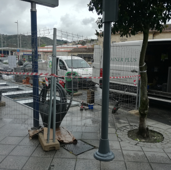 instalación contenedores